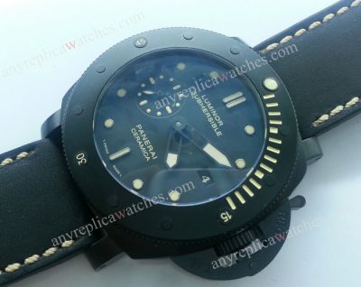 Luminor Submersible Panerai Ceramica Mens 47mm watch PAM 508 Replica